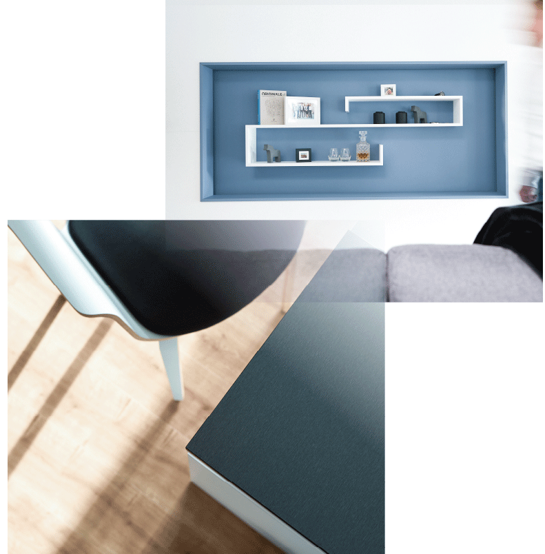 Elesgo-Oberflächen für Möbel
